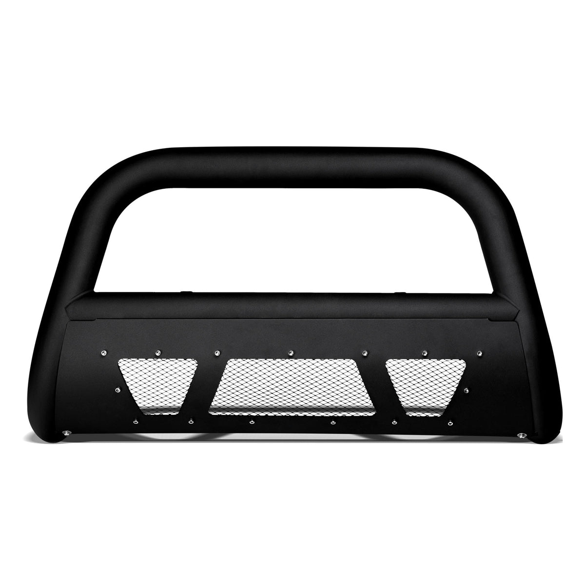 2009-2010 Dodge Ram 1500 / 2011-2018 Ram 1500 & 2019-2024 Ram 1500 Classic Bull Guard w/ Mesh Skid Plate - Matte Black