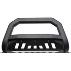 2005-2021 Nissan Frontier, 2005-2007 Pathfinder & 2005-2015 Xterra Advanced Bull Guard w/ Skid Plate - Matte Black