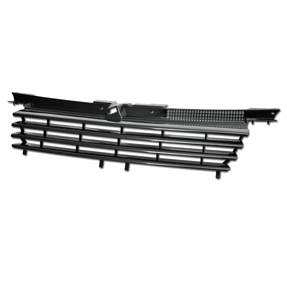 1999-2005 Volkswagen Jetta MK4 Horizontal Front Grille - Black