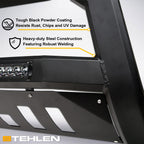2014-2019 Toyota Highlander Bull Guard w/ LED Light Bar - Matte Black