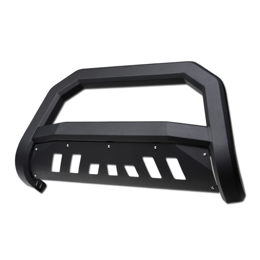 Advanced Series Bull Guard w/ Skid Plate — Matte Black — feature