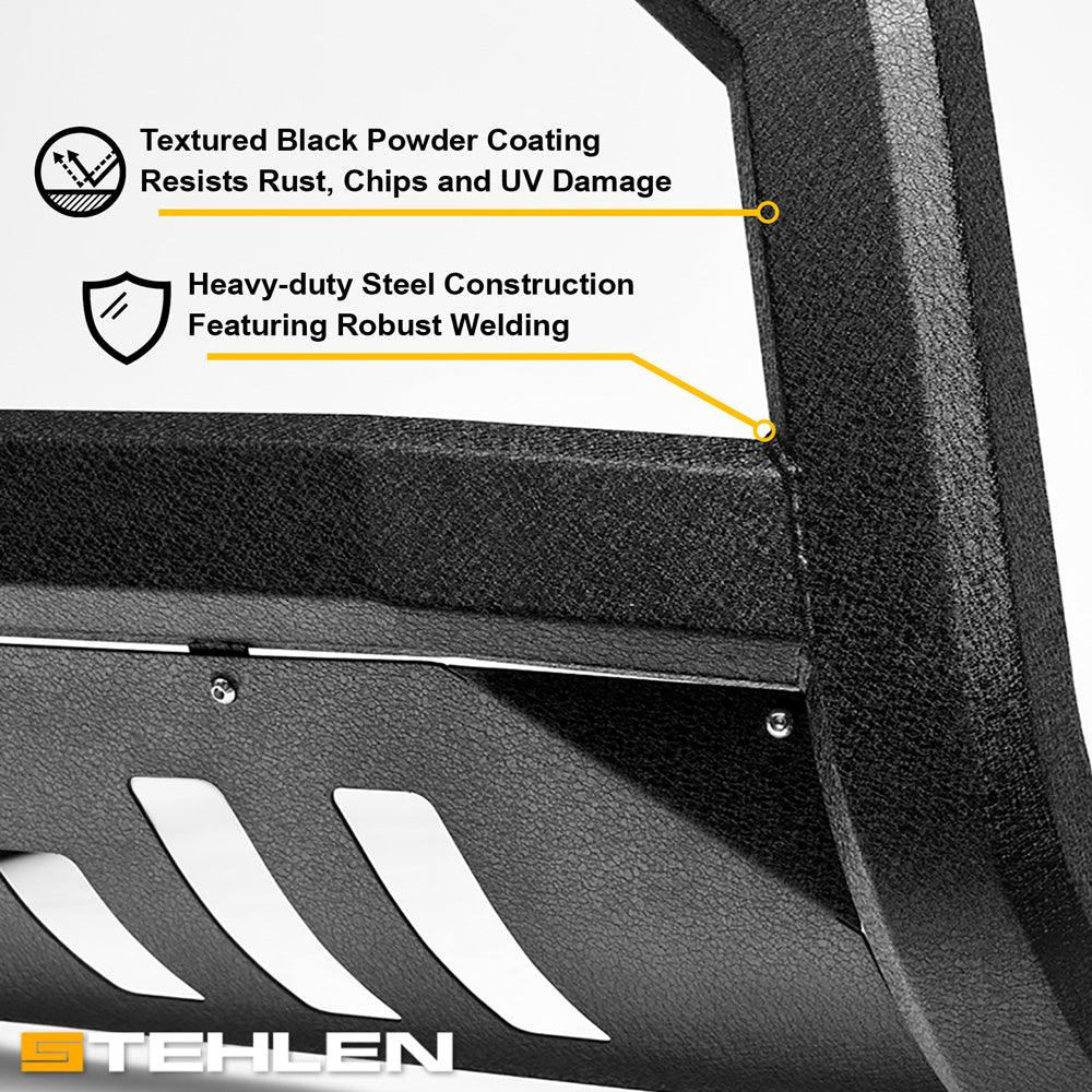 2005-2007 Ford Super Duty Advanced Series Bull Guard - Texture Black