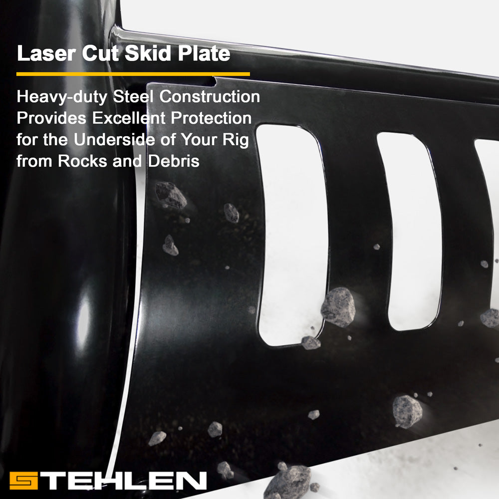 2004-2012 Chevrolet Colorado GMC Canyon Bull Bar + LED Light Bar Combo - Black