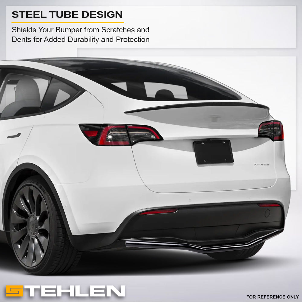 2020-2024 Tesla Model Y Rear Bumper Guard - Black