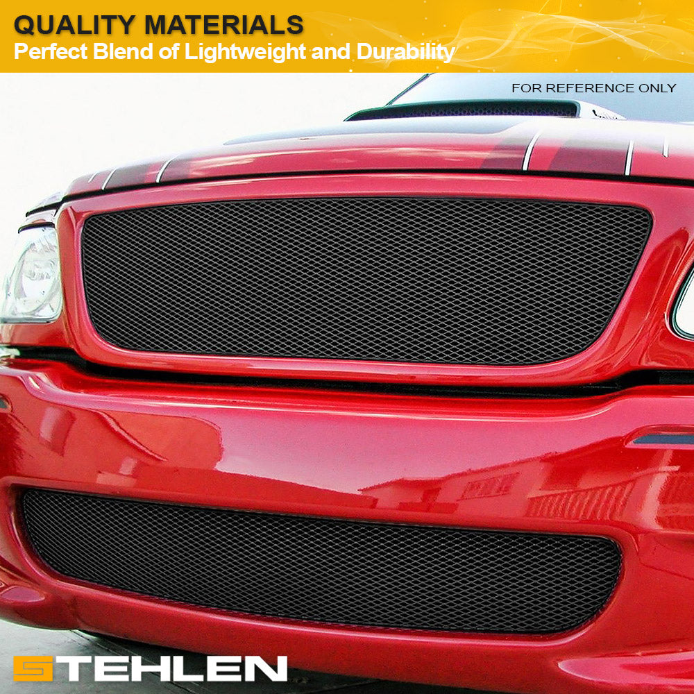 2022-2024 Toyota Tundra Lex Style ABS Front Grille - Glossy Black