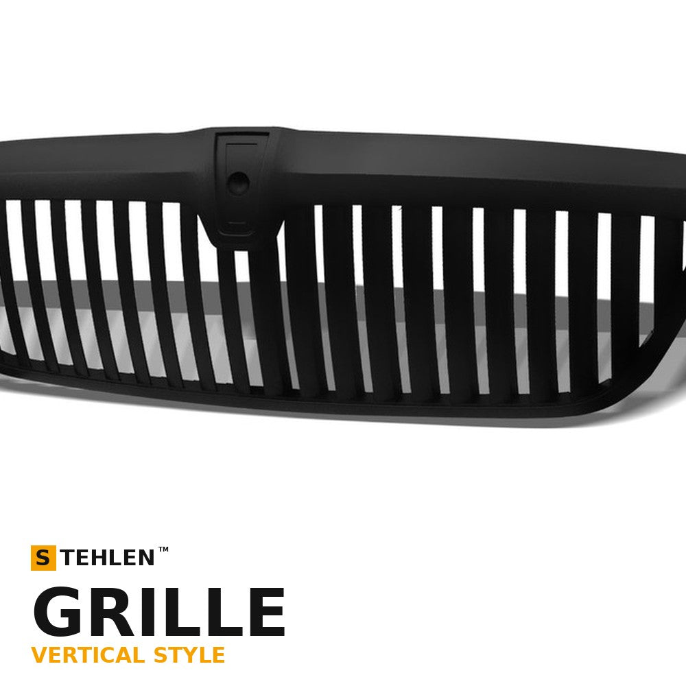 1998-2002 Lincoln Navigator Vertical Style Front Grille — Black