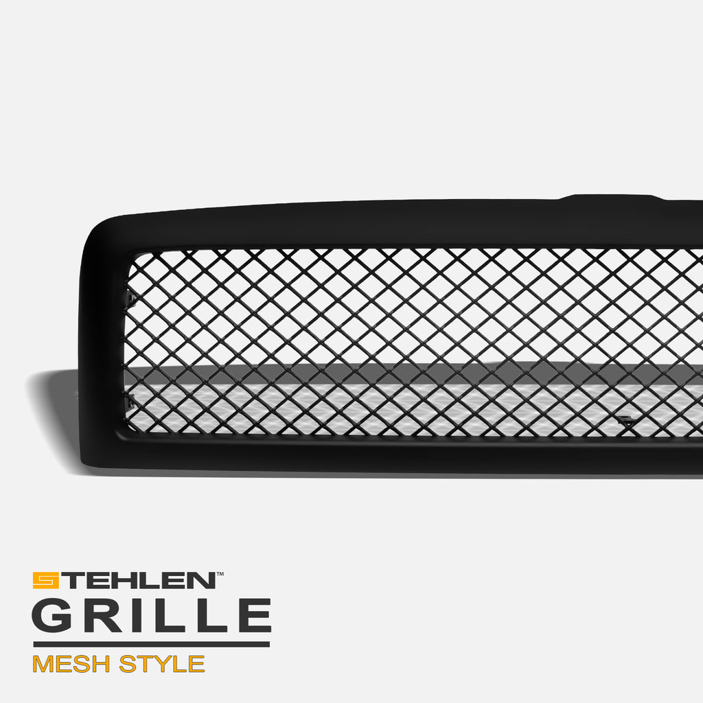 1994-2001 Dodge Ram 1500 & 1994-2002 Dodge Ram 2500/3500 Mesh Front Grille Matte Black