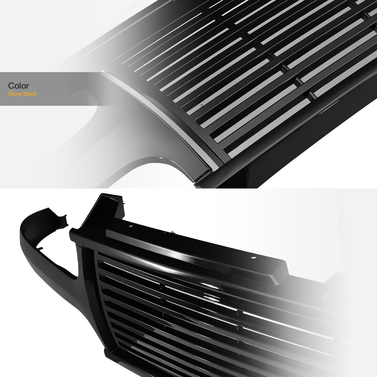 1999-2002 Chevrolet Silverado & 2000-2006 Tahoe/Suburban Front Grille - Black