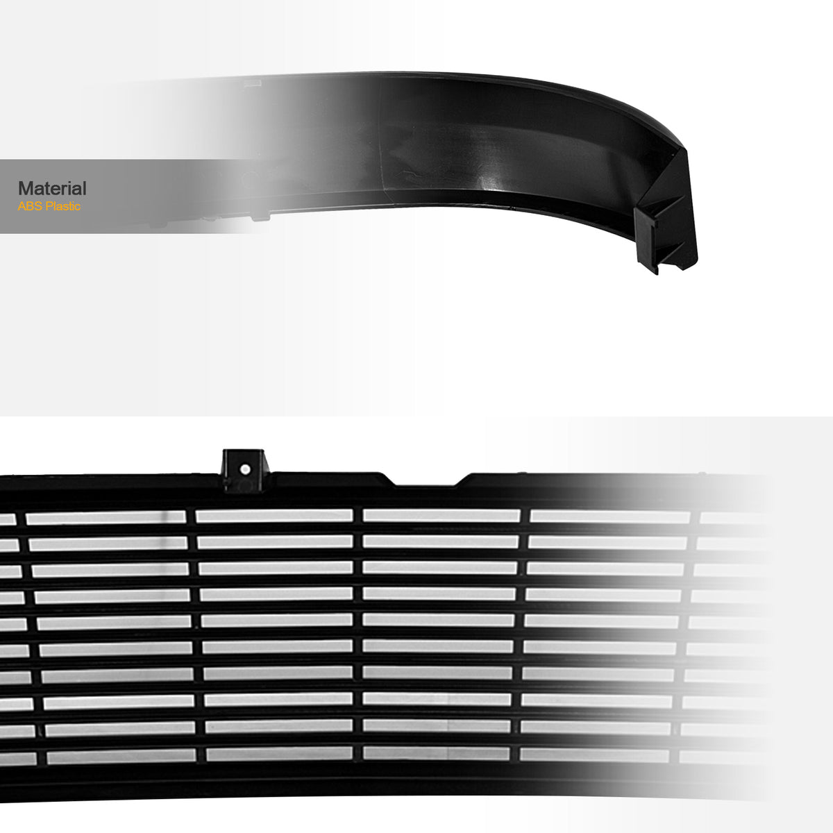 1999-2002 Chevrolet Silverado & 2000-2006 Tahoe/Suburban Front Grille - Black