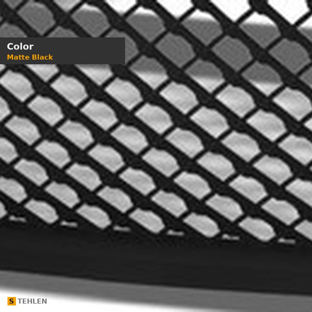 1999-2002 Chevrolet Silverado & 2000-2006 Tahoe/Suburban Mesh Style ABS Front Grille — Matte Black — detail