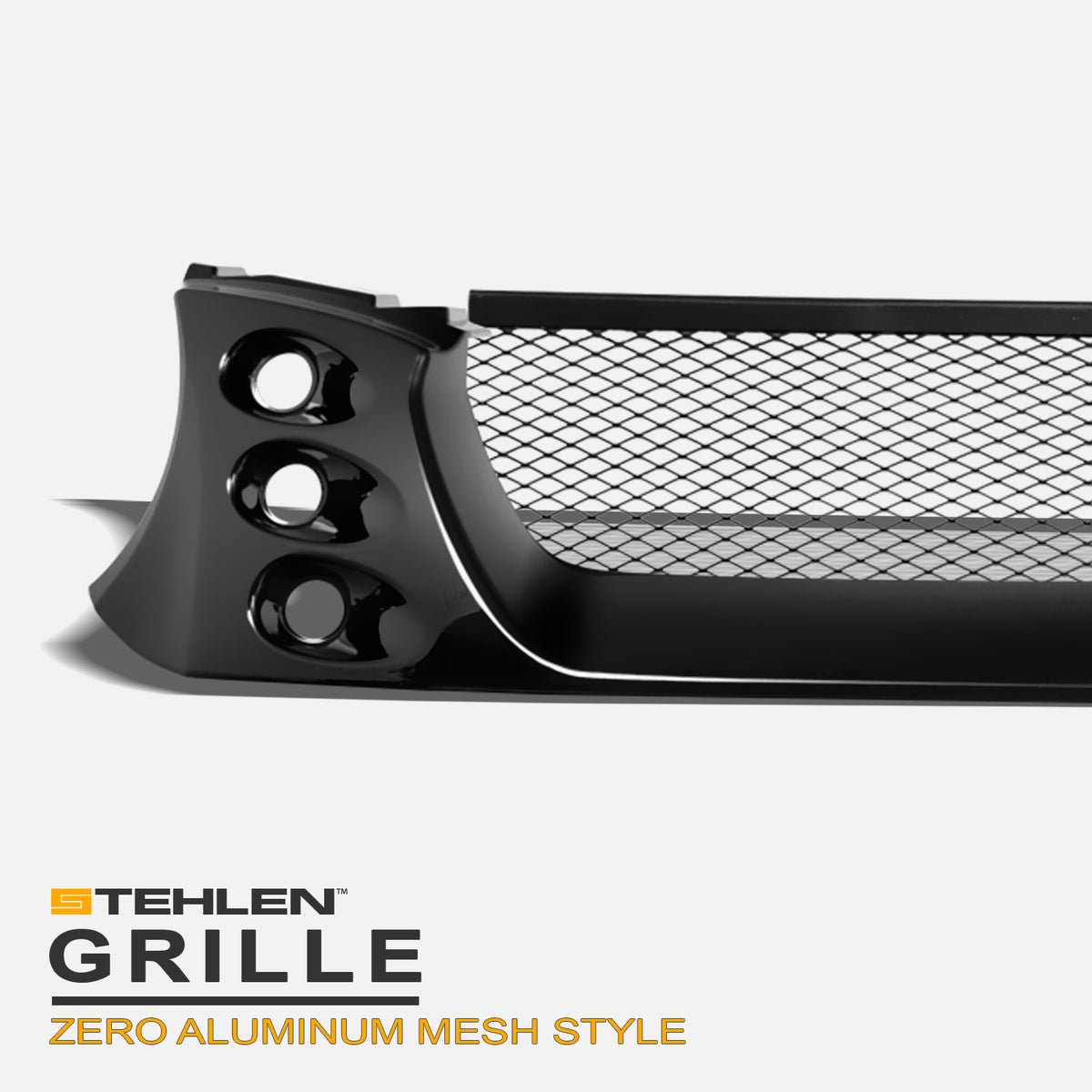2002-2003 Subaru Impreza WRX Front Grille - Matte Black Mesh