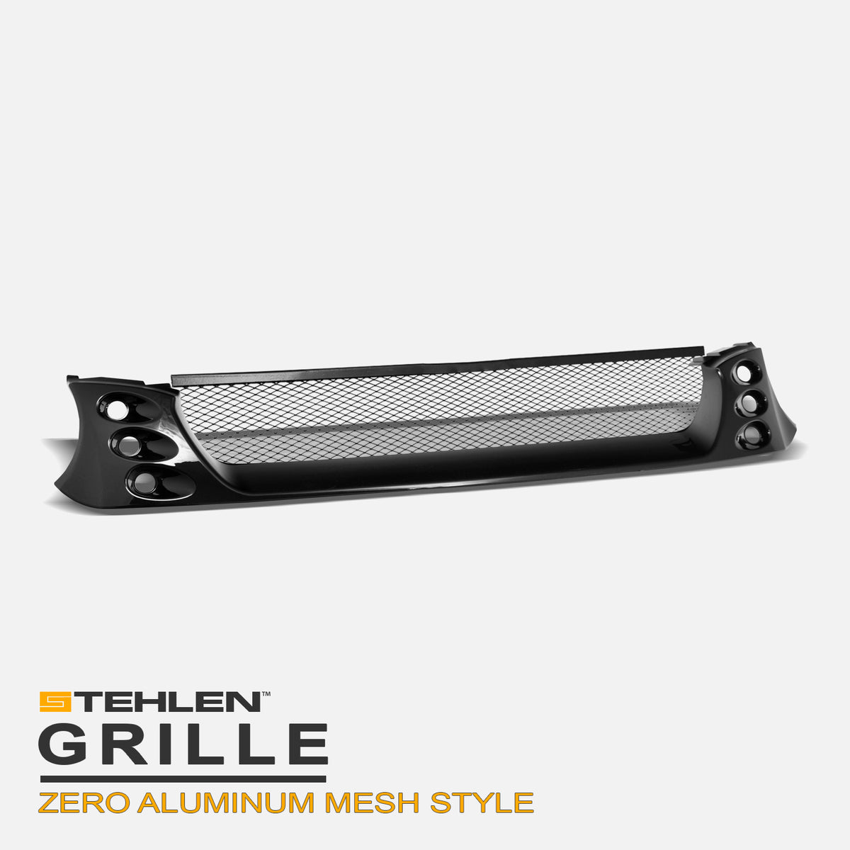 2002-2003 Subaru Impreza WRX Front Grille - Matte Black Mesh