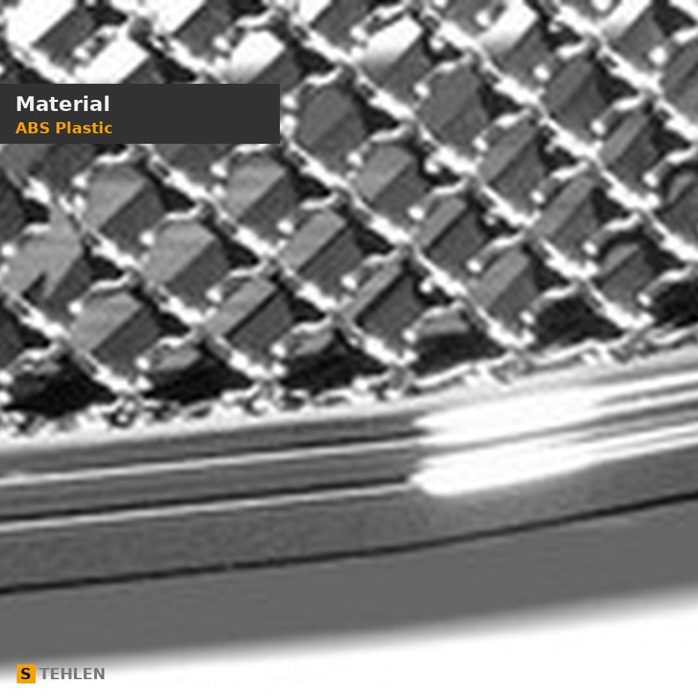2000-2005 Cadillac DeVille Mesh Front Grille — Chrome — detail