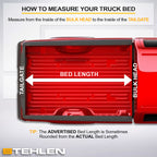 1983-2012 Ford Ranger 7 ft Bed Rubber Truck Bed Mat - AA027-V2