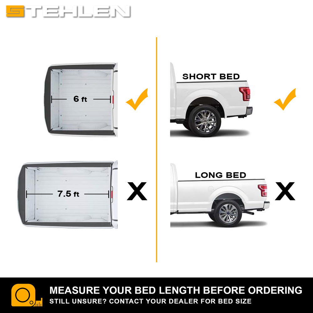 1982-1993 Chevy/GMC S10 S15 Sonoma 6 ft Bed Roll-Up Tonneau Cover