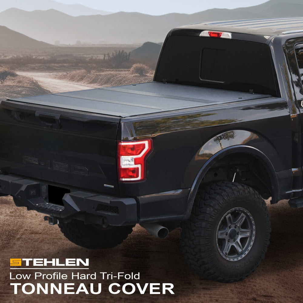 2004-2014 Ford F-150 & 2006-2008 Lincoln Mark LT 6.5 ft Bed Hard Tri-Fold Tonneau Cover