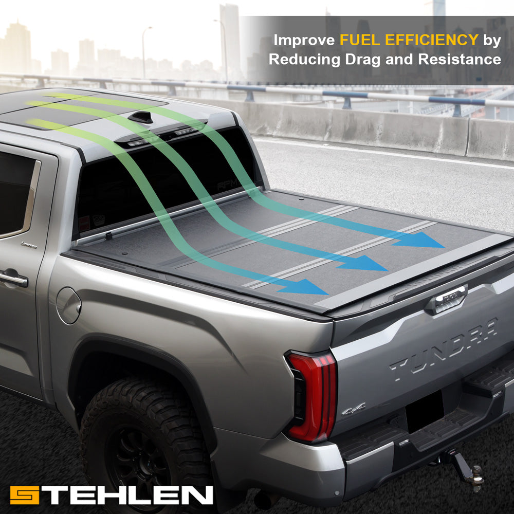 2000-2006 Toyota Tundra 6.2 ft Bed Hard Tri-Fold Tonneau Cover