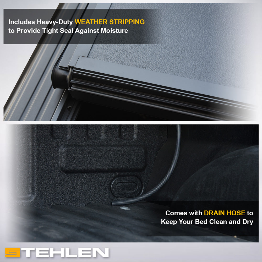 2019-2026 Chevy/GMC Silverado/Sierra 1500 6.6 ft Bed Hard Tri-Fold Tonneau Cover
