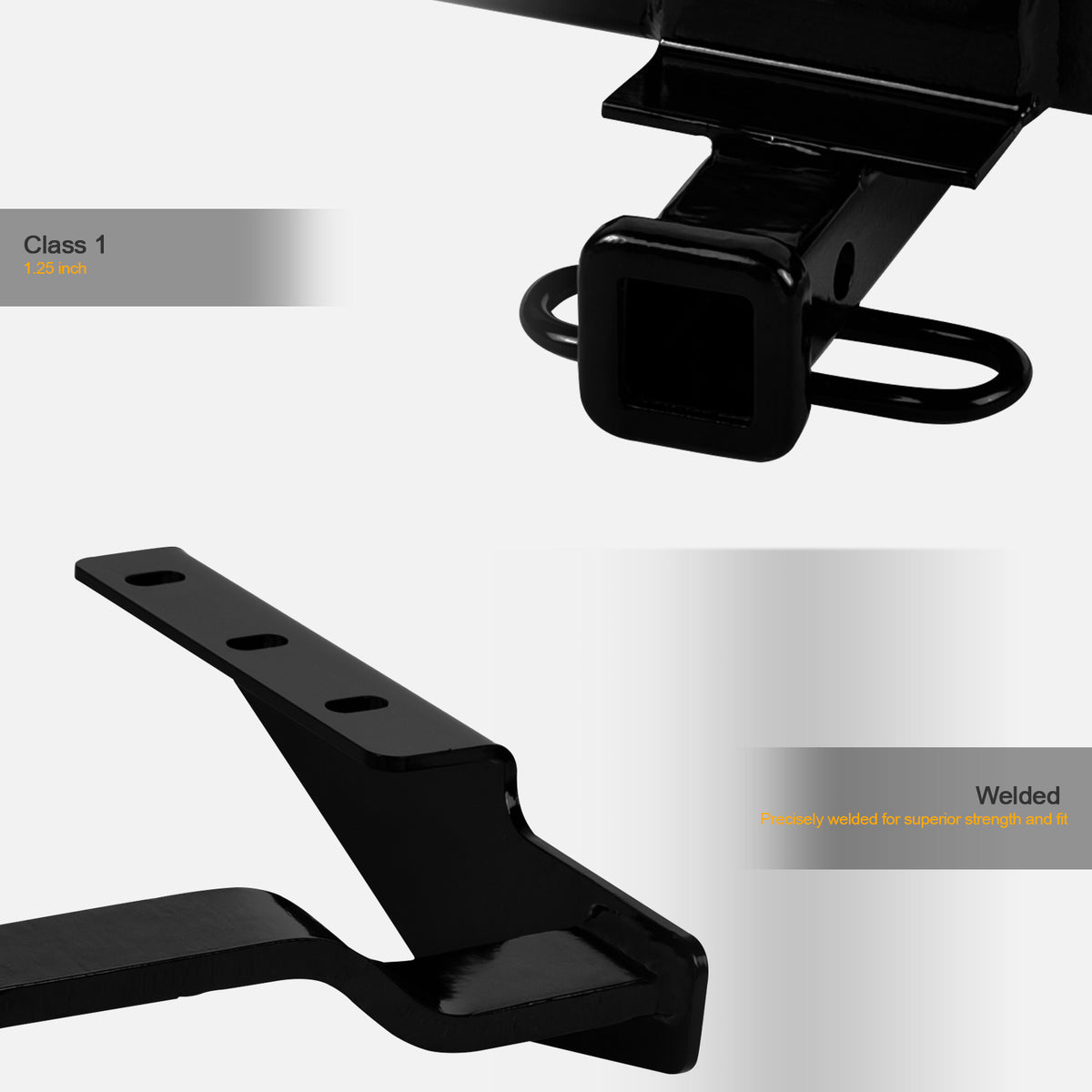 1994-1997 Honda Accord Class 1 Trailer Hitch - Black