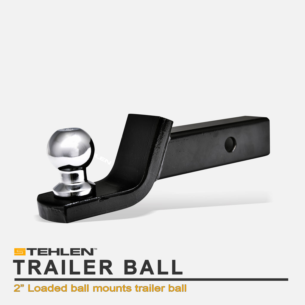 CURT Class 3 Trailer Hitch & Ball Mount Combo - Black