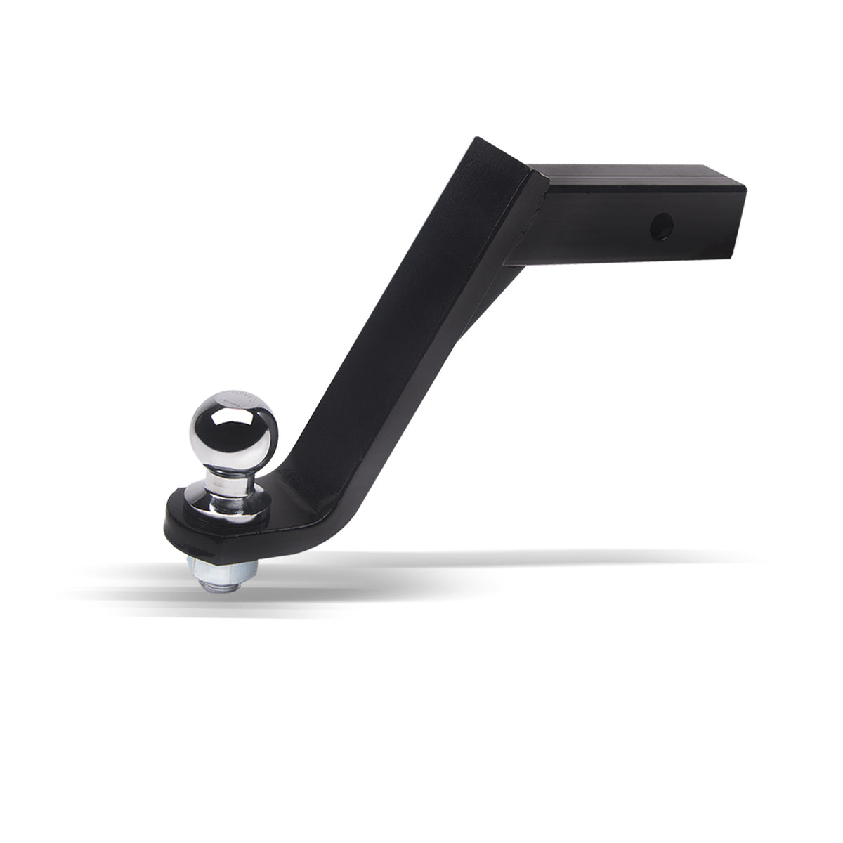 8 in. Drop Trailer Hitch Ball Mount for 2 in. Receiver, 5,000 lb - Chrome