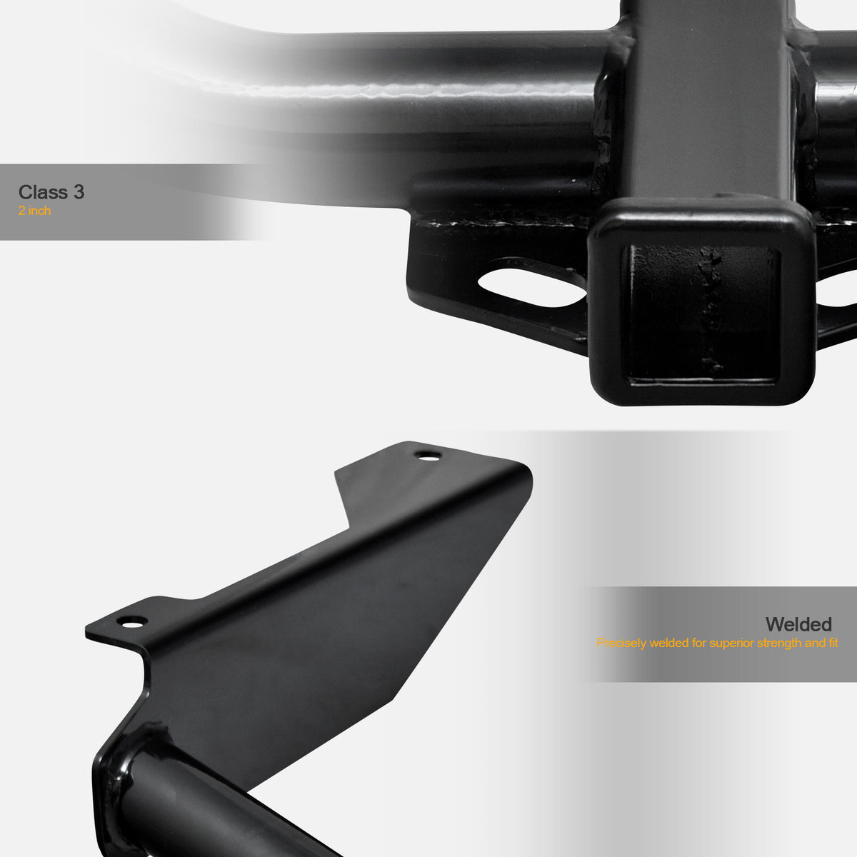 1998-2003 Dodge Durango Class 3 Trailer Hitch - Black