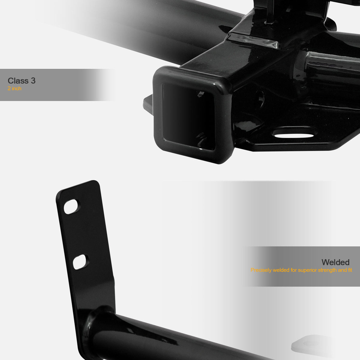 CURT Class 3 Trailer Hitch & Ball Mount Combo - Black