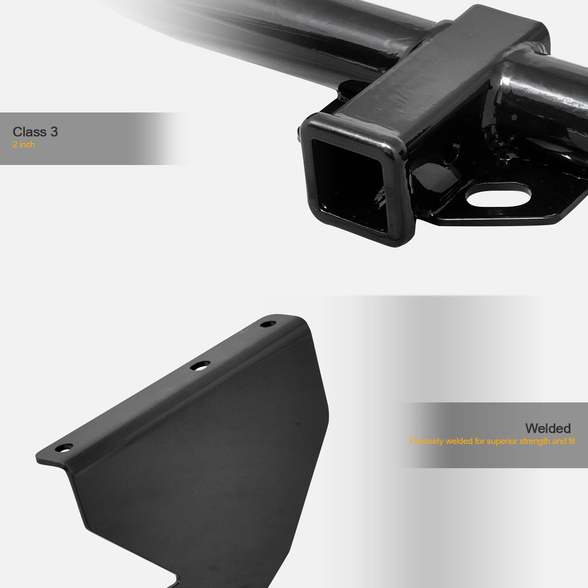 1999-2004 Jeep Grand Cherokee Class 3 Trailer Hitch - Black