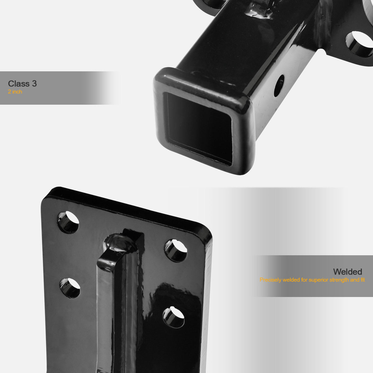 1998-2005 Mercedes-Benz ML Class 3 Trailer Hitch - Black
