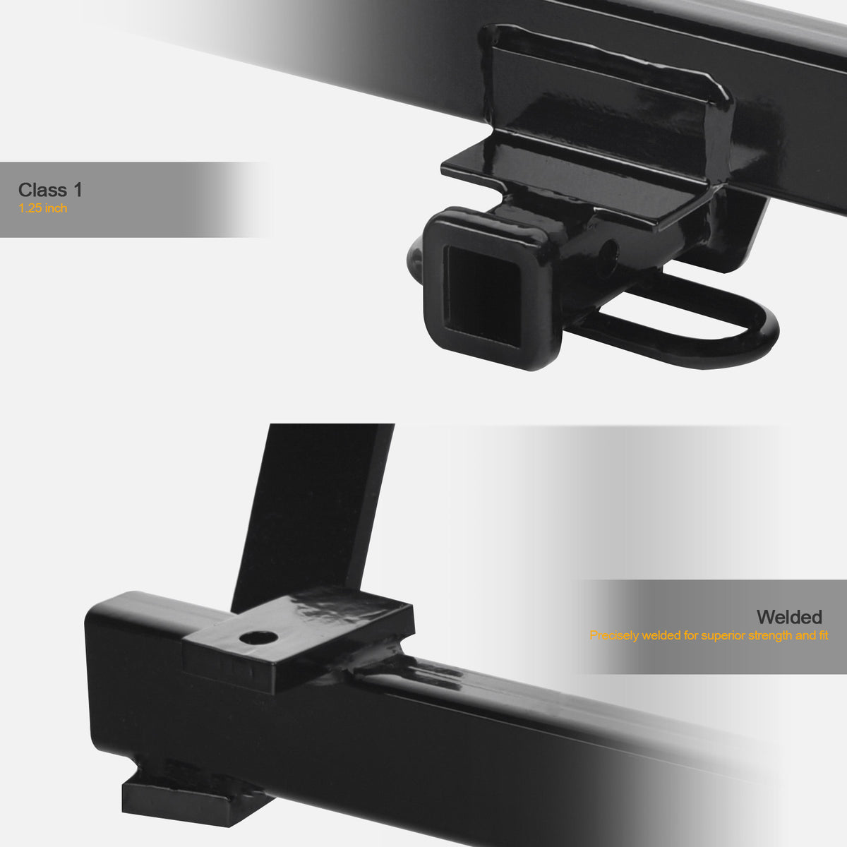 1994-2004 Ford Mustang Class 1 Trailer Hitch - Black