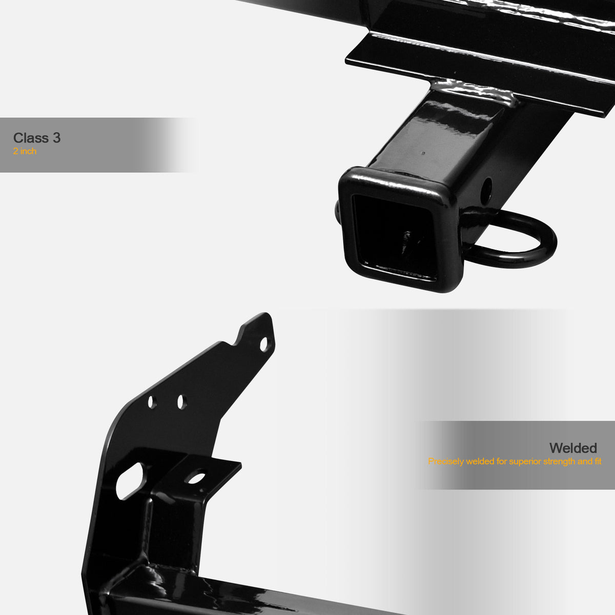 1995-2004 Toyota Tacoma Class 3 Trailer Hitch - Black
